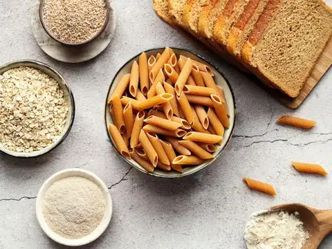 Oat Flour Pasta With Mushroom And Peas
