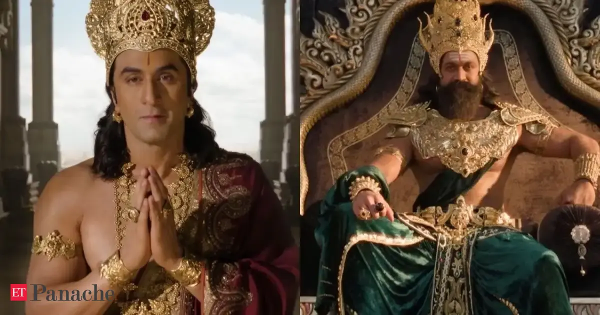 Ramayana Trailer: Yash dominates as Ravana while Ranbir Kapoor's Lord Ram prepares for war. Netizens call it 'truly divine'