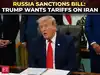 'That's what Lindsey wanted...': Trump calls for Iran tariffs in Russia sanctions bill