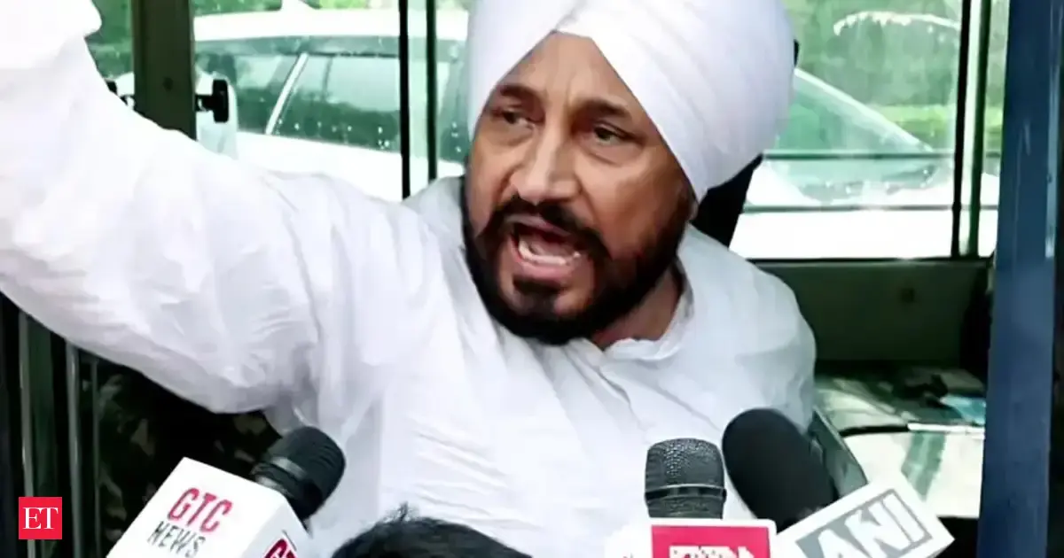 'All is well'? Charanjit Singh Channi conspicuous by his absence during Rahul's speech in Lok Sabha