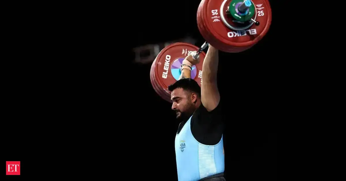 Image for Commonwealth Games 2026: Weightlifter Lovepreet Singh clinches silver in Men's +110kg final