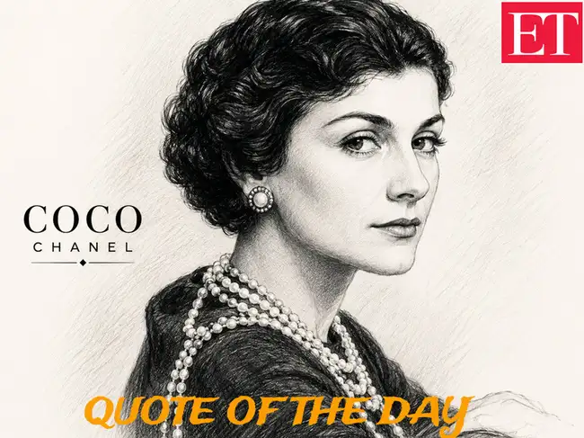 Quote of the day by Coco Chanel