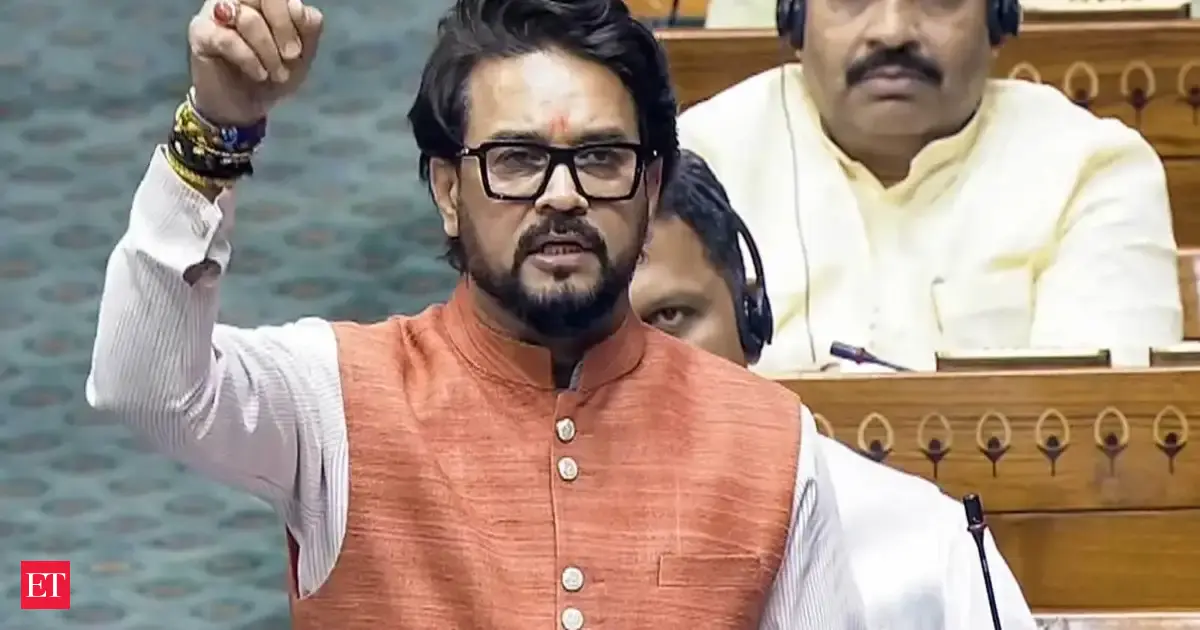 Rahul, Priyanka making 'fabricated' allegations in Lok Sabha: Anurag Thakur
