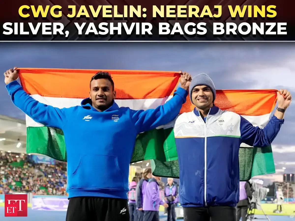 Neeraj Chopra Secures Silver, Yashvir Singh Wins Bronze in Men's Javelin at CWG 2026