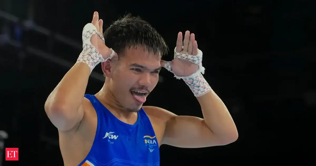 Jadumani Singh wins silver for India in CWG boxing final: He dreamed of becoming a footballer until one conversation with his uncle changed his life