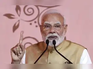 PM Modi during an event