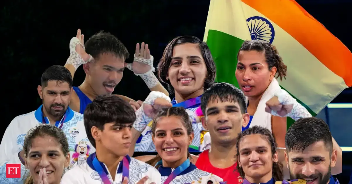 Seven golds, three silvers: India's boxing contingent punches its way to best-ever Commonwealth Games performance - The Economic Times