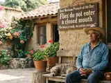Best Mexican Proverb of the Day: "Flies do not enter a closed mouth". A life lesson on thinking before speaking