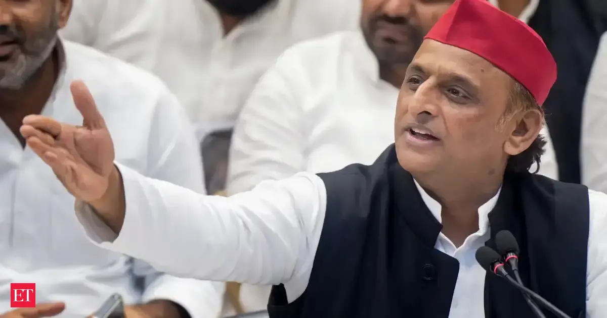 BJP stands for 'bhrasht', 'julm' and 'paap': Akhilesh Yadav