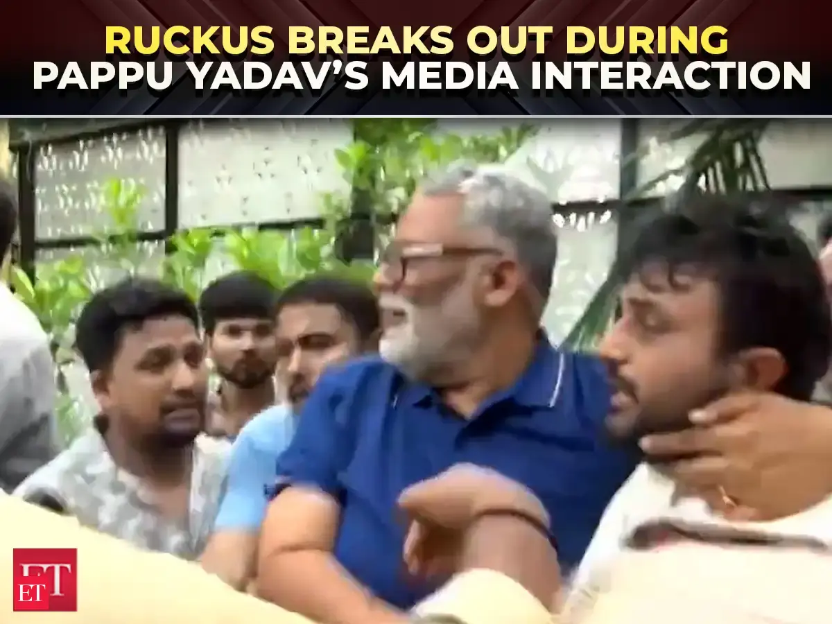 Pappu Yadav claims assassination attempt during a press conference amid Ram Mandir protest row - The Economic Times Video | ET Now