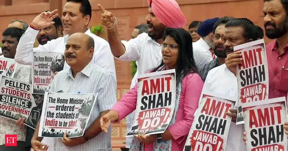 Opposition to protest in Parliament over police action on student protests, seek Amit Shah's statement