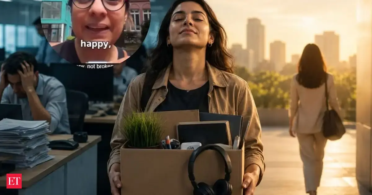'Millennials are getting laid off or quitting jobs, and they're happy': Viral video sparks debate