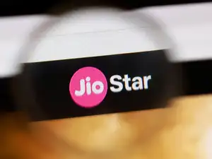 Illustration shows Jio Star logo