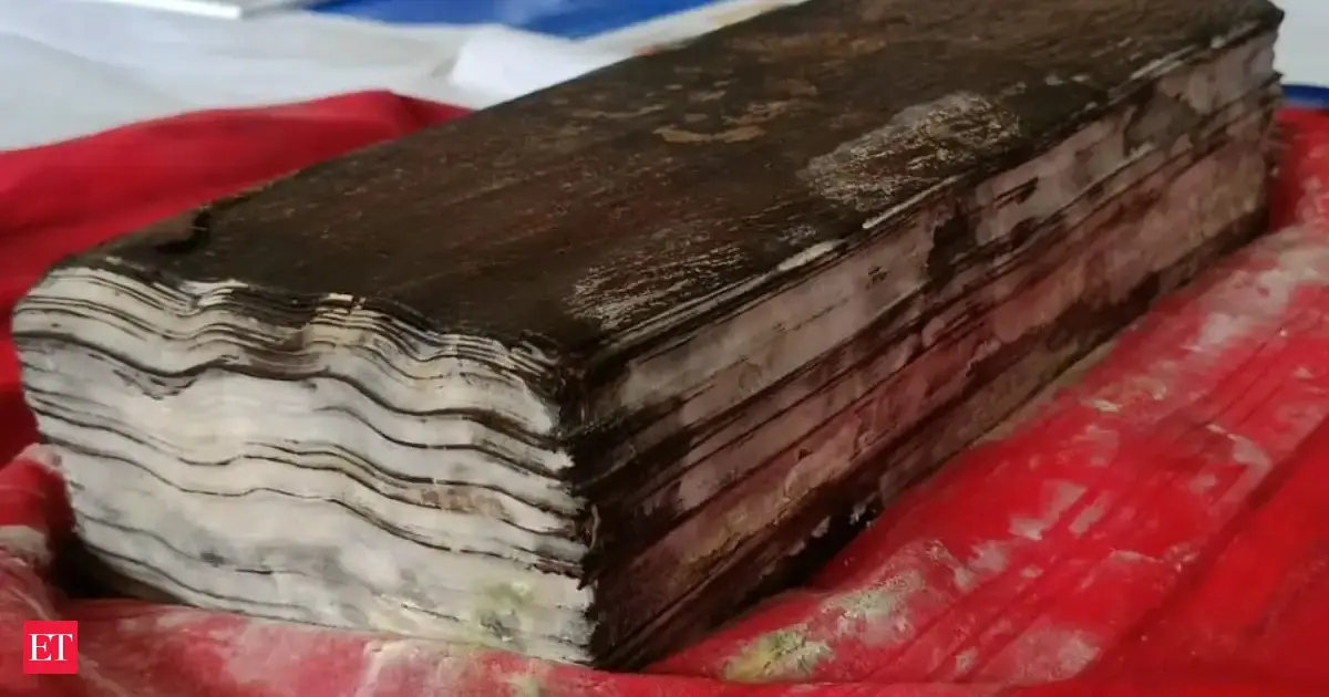 300-year-old handwritten manuscripts damaged in Assam floods: Experts battle fungal growth to save them