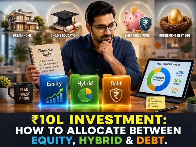 Where should you invest Rs 10 lakh? Start with your financial goal