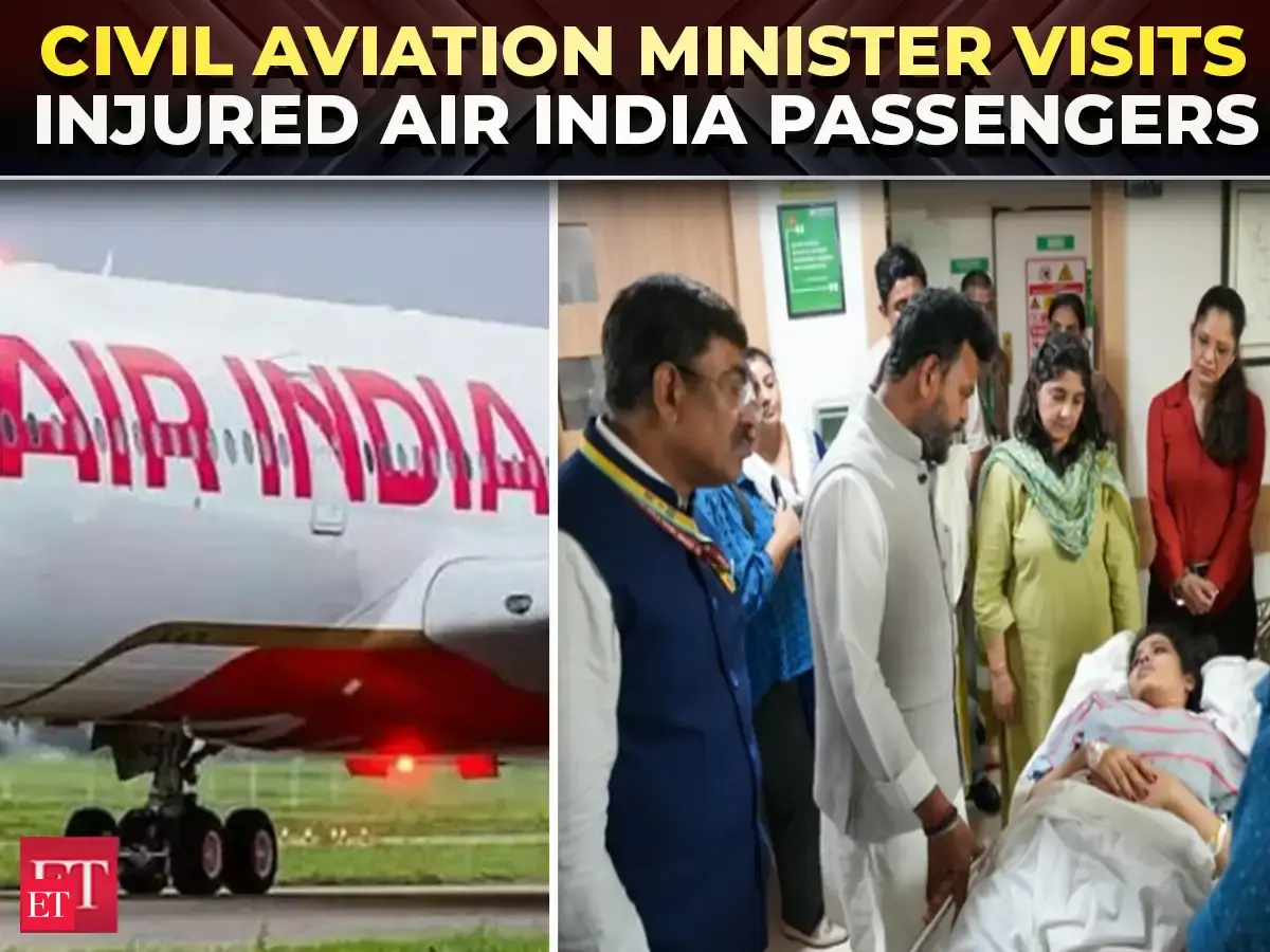 Civil Aviation Minister Ram Mohan  visits injured Air India flight passengers, assures assistance
