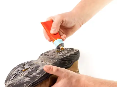 Brighten rubber soles with toothpaste
