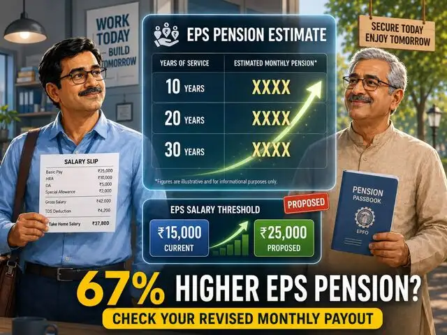 EPF wage ceiling may rise to Rs 25,000: How could it impact your EPS pension?
