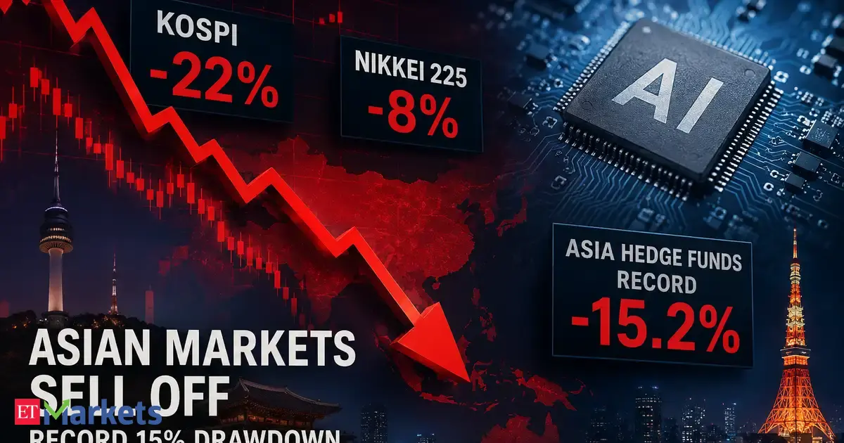 Explained: How AI-led Kospi, Nikkei selloff sparked record 15% drawdown in Asian funds in July — GLOBAL — Aslikannih