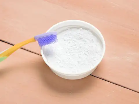 Use baking soda for stubborn stains