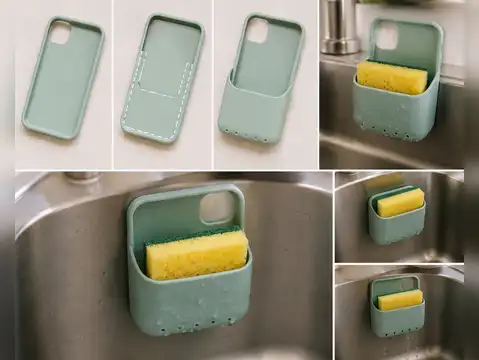A Smart Sponge Holder for Your Kitchen