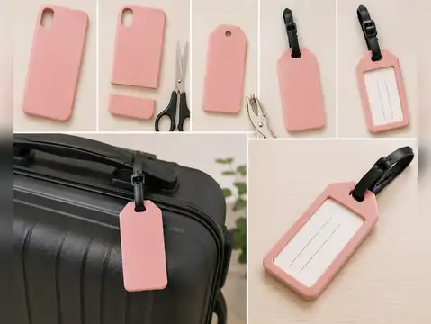 A Quick DIY Luggage Tag for Travel