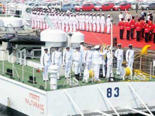 Indian Coast Guard ship RAJTARANG