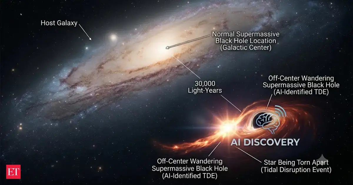 A hidden black hole stayed invisible until it destroyed a passing star, revealing a cosmic mystery