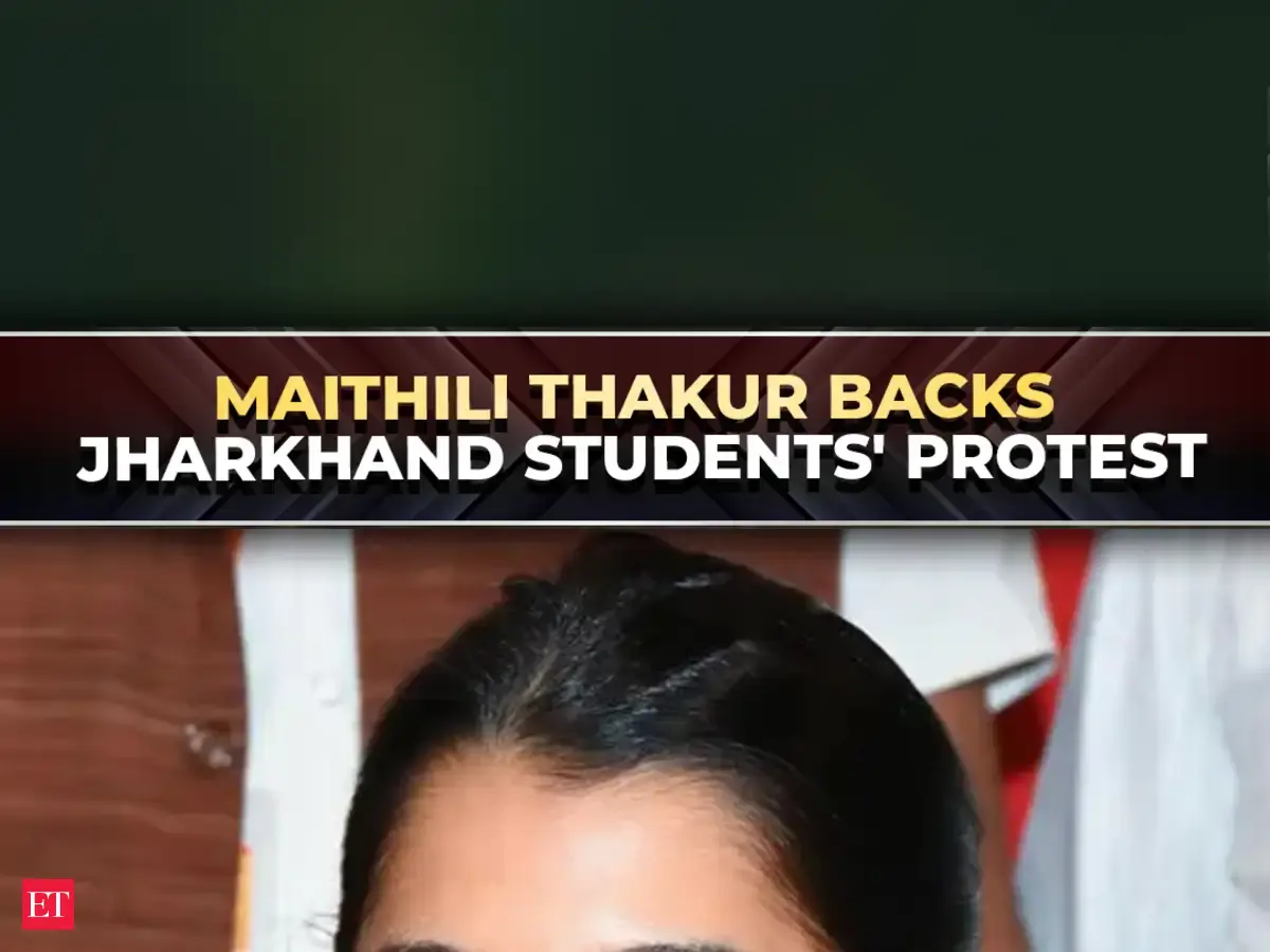 ‘Government should talk to students’: BJP MLA Maithili Thakur backs Jharkhand JPSC-JSSC protest