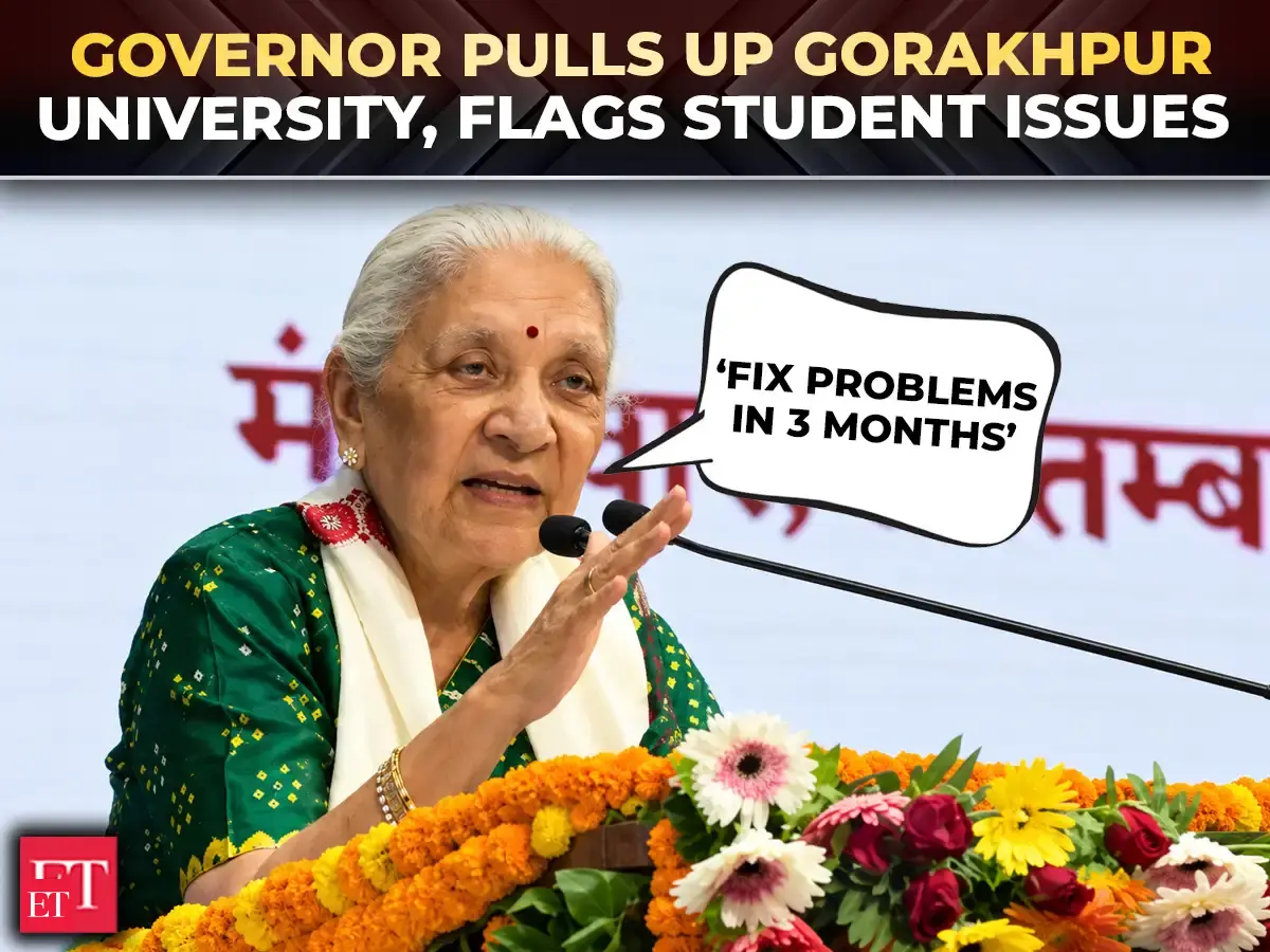 UP Governor blasts DDU Gorakhpur University over hostel facilities, campus issues at convocation