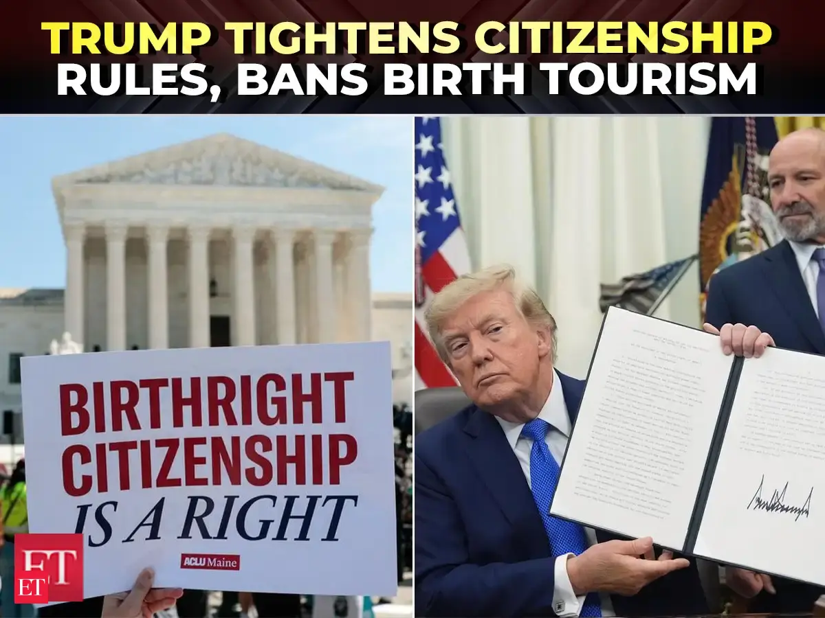 ‘SCOTUS was unfair’: Trump ‘adjusts’ new birthright citizenship orders, bans birth tourism
