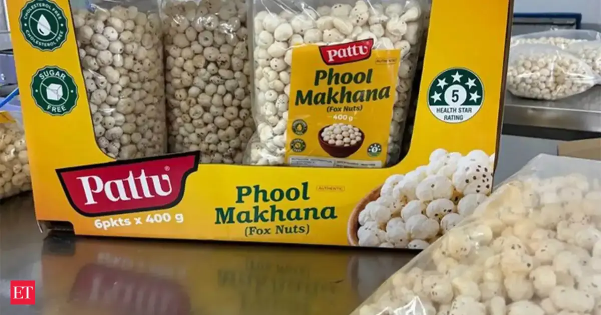 GI-Tagged Mithila Makhana Makes First Sea Shipment from Bihar to Australia