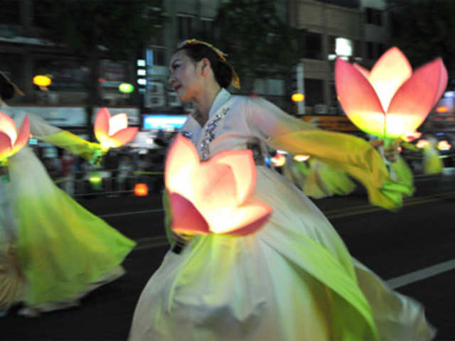 Lotus Lantern Festival in Seoul