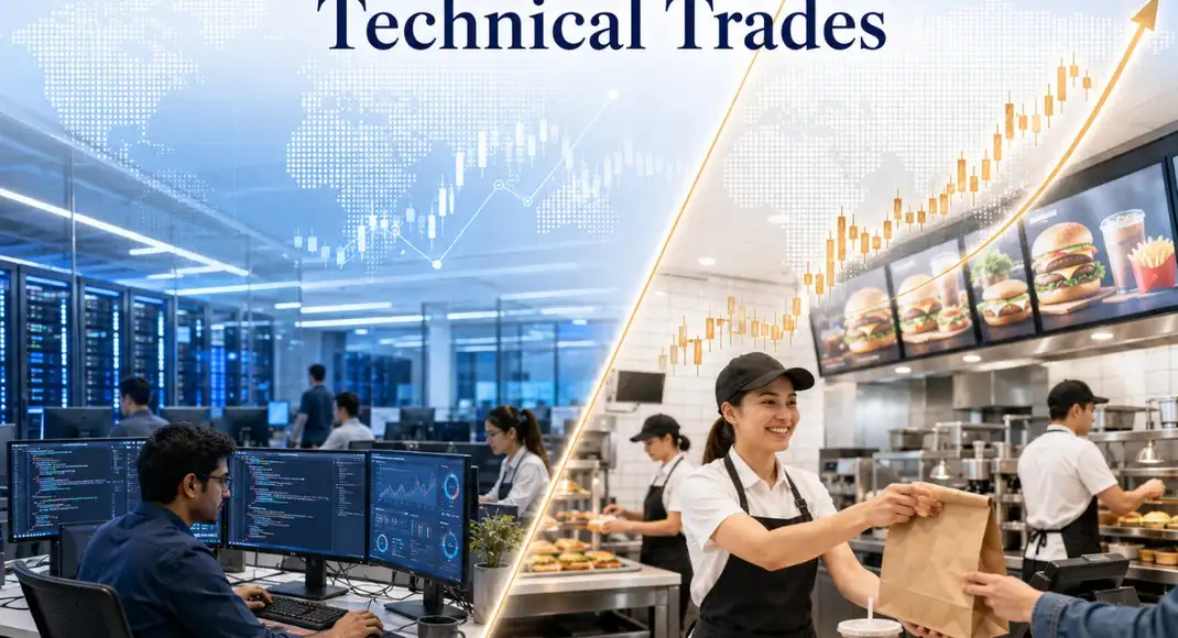 Two Trades for Today: A leading IT company for a gain of 6.4%, a mid-cap QSR stock for a rise of almost 6%