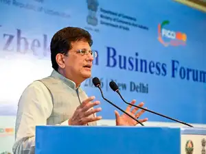 New Delhi, Aug 03 (ANI): Union Commerce and Industry Minister Piyush Goyal addre...