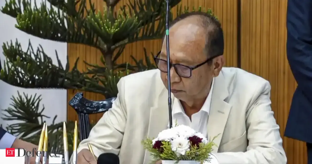 Manipur Cm Khemchand Singh Chairs Unified Command Security Meet
