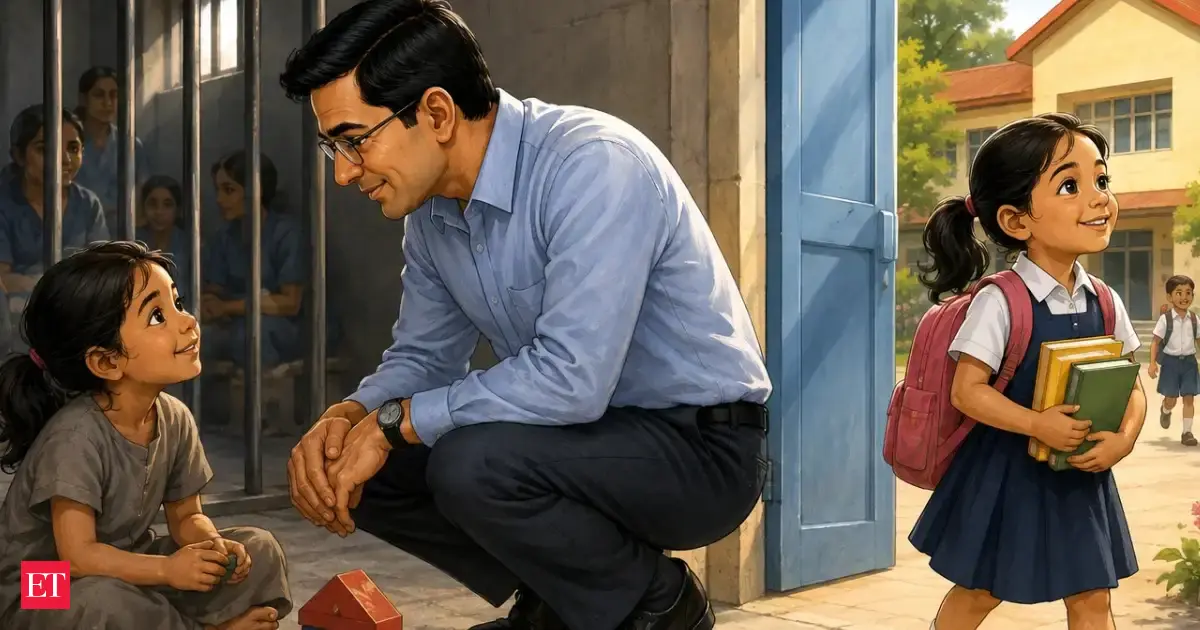 6 Year Old Girl Lived Inside A Jail With Her Father Until An Ias Officer Asked Her One Question That Opened The Door To 