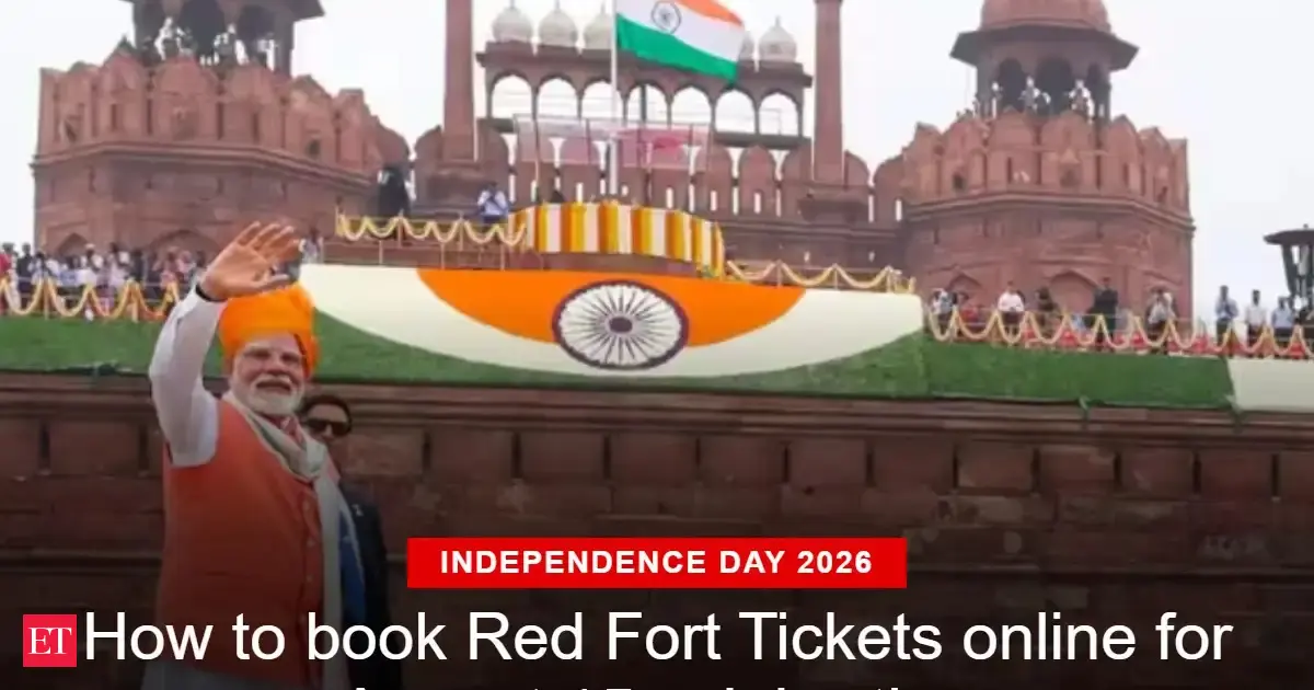 Independence Day 2026 Red Fort Tickets: How to book seat online for August 15 celebrations