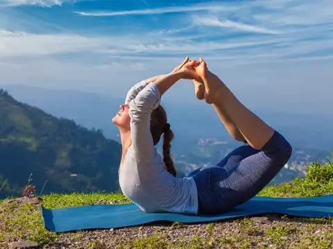 Bow Pose Or Dhanurasana