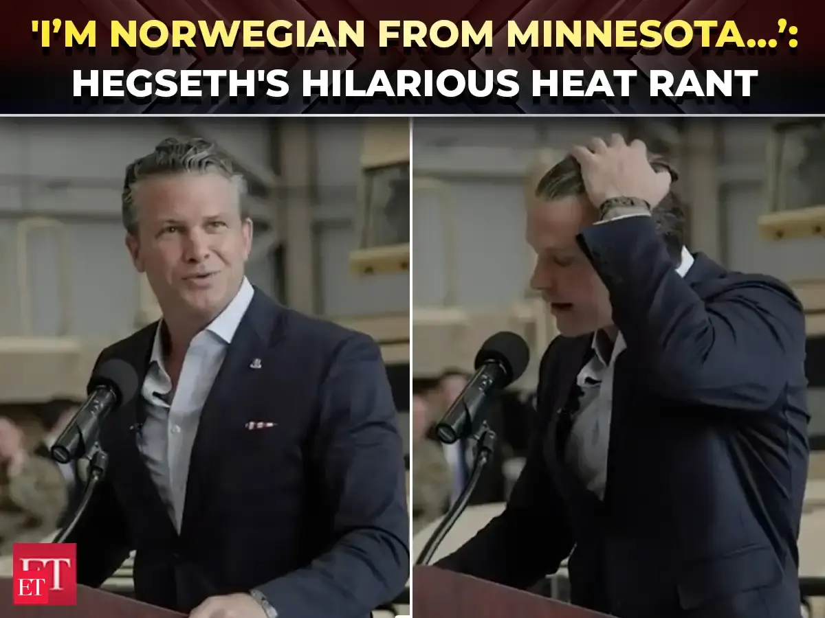 'I sweat like son of a b*tch!': Hegseth's South Carolina heat joke steals the show at military event