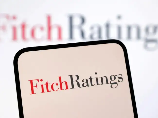 FILE PHOTO: Illustration shows Fitch Ratings logo