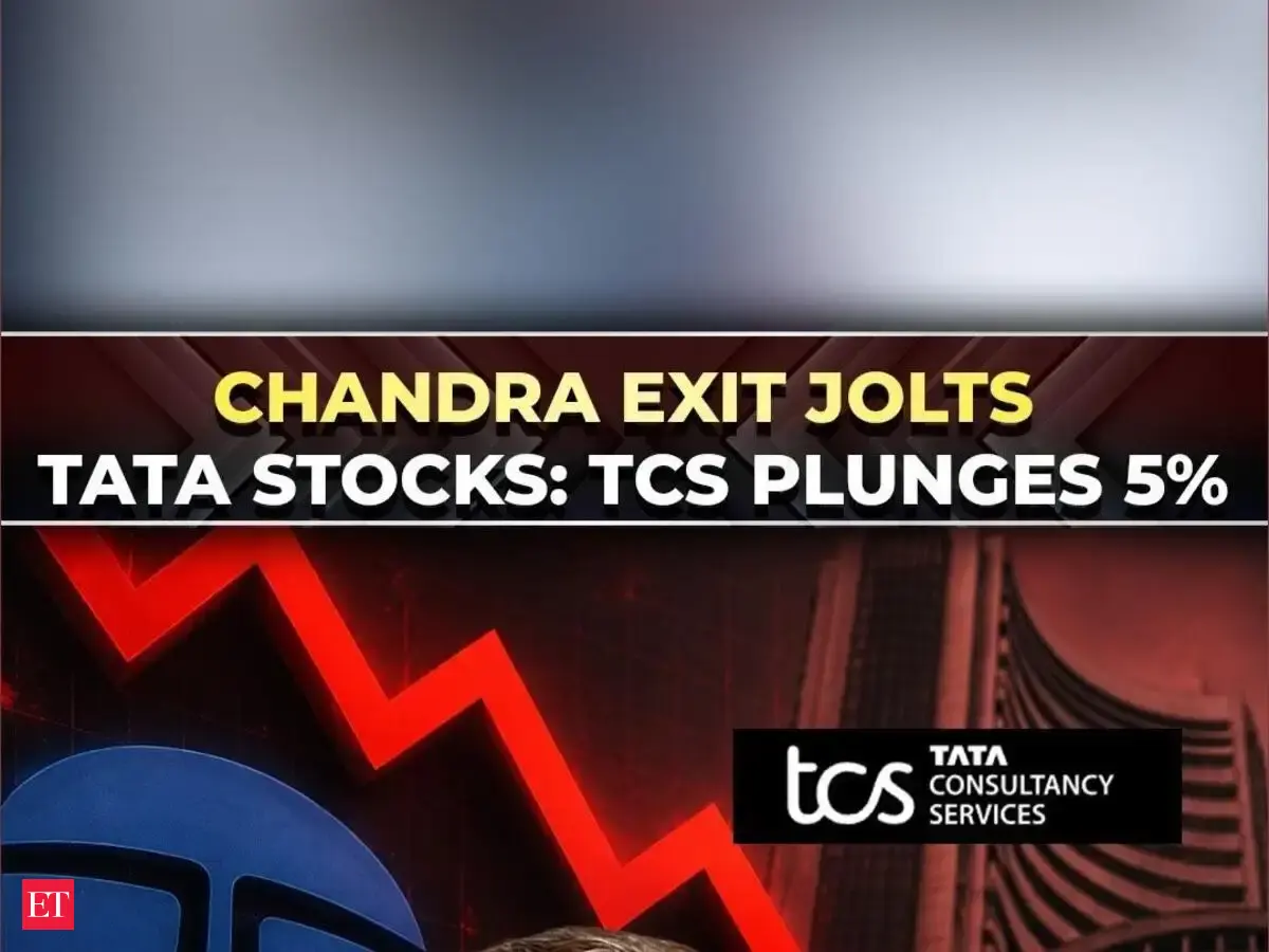 Tata Stocks Lose 44000 Crore After Chandrasekaran Exit