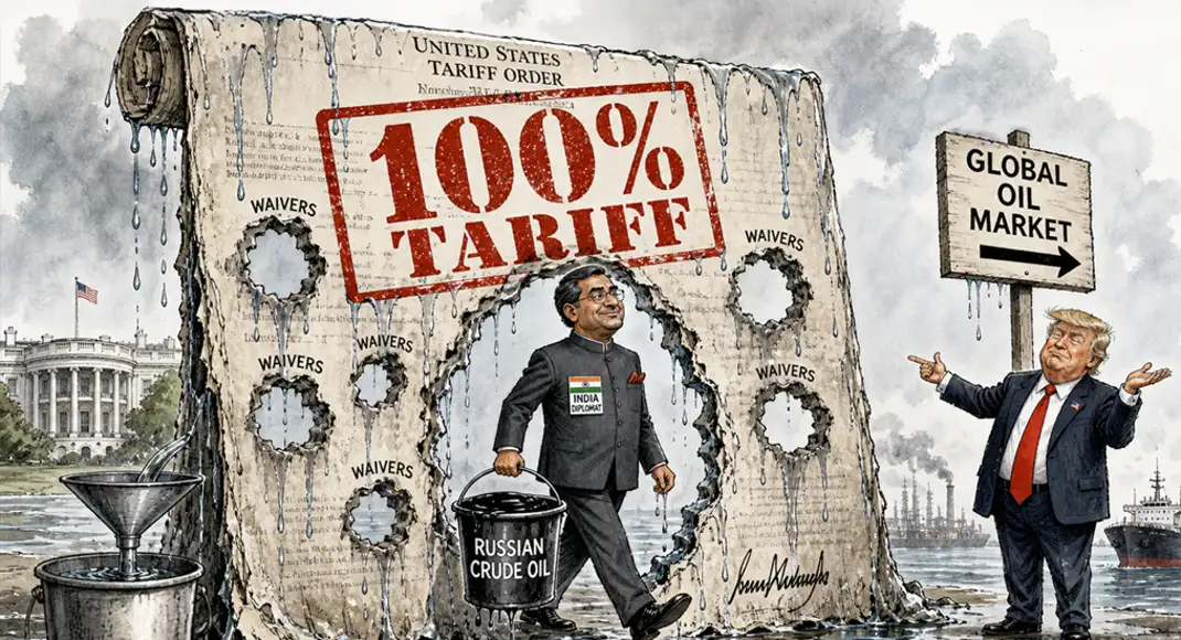 Will Uncle Sam’s 100% tariff threat stop India’s Russian oil imports?