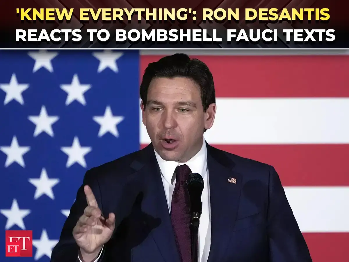 'Fauci knew it's a lab leak': DeSantis torches ex-NIAID chief after vaccine-pregnancy texts surface