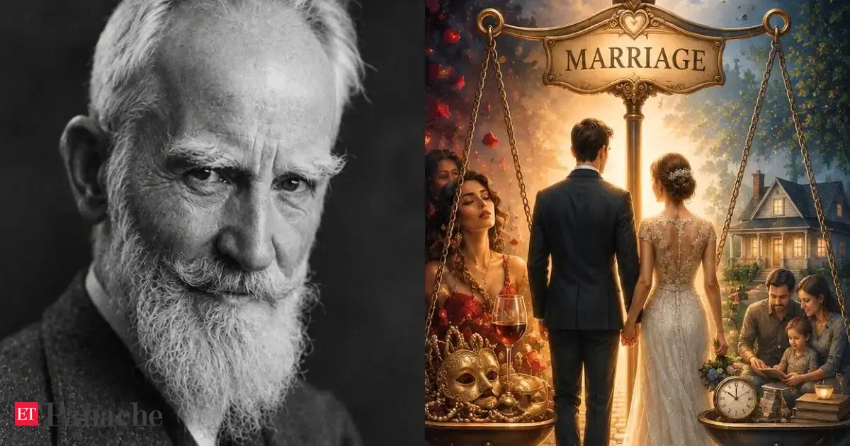 Quote of the day by George Bernard Shaw: 'Marriage is popular because it combines maximum temptation in life with maximum opportunity...' - A lesson on the complicated nature of love by the Irish playwright