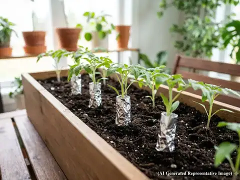Wrap Seedling Stems To Protect Against Cutworms