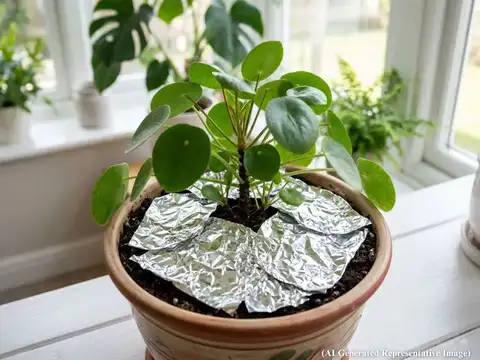 Use Foil To Repel Aphids And Tiny Pests