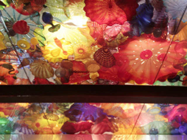 Persian Ceiling by artist Dale Chihuly in Seattle