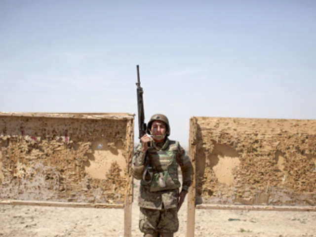 Thunder Corps base in Gardez, Paktia province, Afghanistan