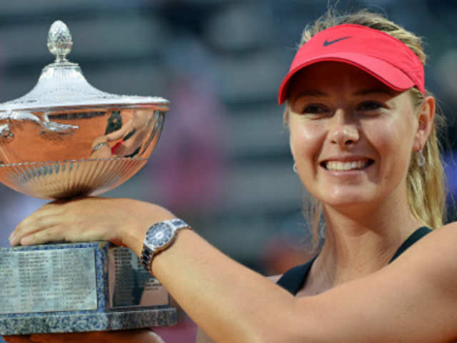 Maria Sharapova wins WTA Rome Tennis Masters